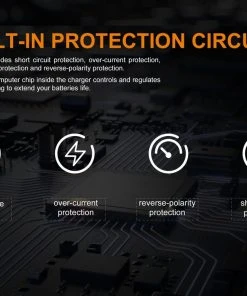 Fenix ARE-D1 Single Bay Smart Battery Charger Fenix Lights 16 Fenix ARE-D1 Single Bay Smart Battery Charger Fenix Lights