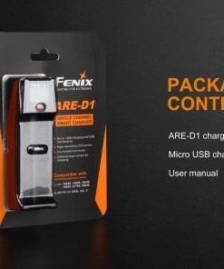Fenix ARE-D1 Single Bay Smart Battery Charger Fenix Lights 19 Fenix ARE-D1 Single Bay Smart Battery Charger Fenix Lights