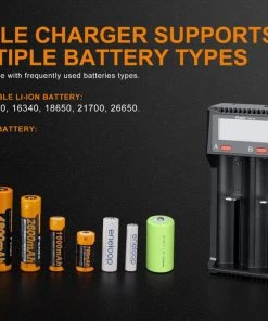 Fenix ARE-D2 Dual Bay Smart Battery Charger