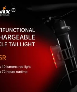 Gear Fenix BC05R Rechargeable Bicycle Tail Light