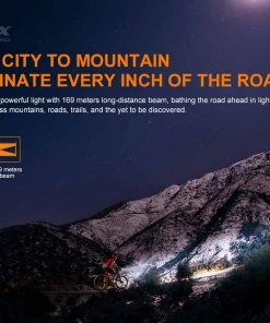 Gear FENIX BC26R 1600 LUMENS RECHARGEABLE BIKE LIGHT