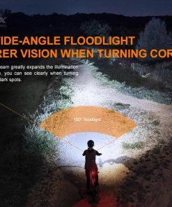 Gear FENIX BC26R 1600 LUMENS RECHARGEABLE BIKE LIGHT