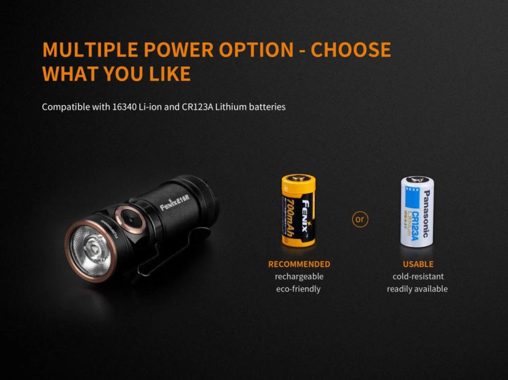 FENIX E18R 750 LUMENS RECHARGEABLE EDC FLASHLIGHT Flashlights 7 FENIX E18R 750 LUMENS RECHARGEABLE EDC FLASHLIGHT Flashlights