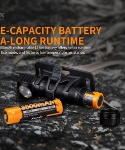 FENIX HM61R MULTIFUNCTIONAL RECHARGEABLE HEADLAMP Headlamps