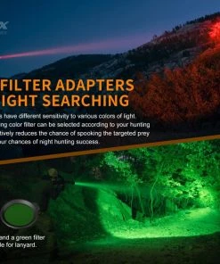 FENIX HT18 1500 LUMENS LONG RANGE FLASHLIGHT