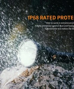 FENIX HT18 1500 LUMENS LONG RANGE FLASHLIGHT