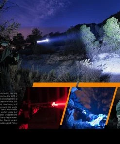 FENIX HT18 1500 LUMENS LONG RANGE FLASHLIGHT