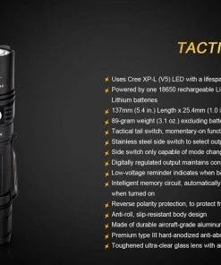 FENIX PD35TAC 1000 LUMENS TACTICAL POCKET FLASHLIGHT Flashlights