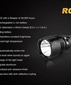 FENIX RC20 1000 LUMENS RECHARGEABLE FLASHLIGHT