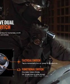 FENIX TK20R V2.0 3000 LUMENS RECHARGEABLE TAC FLASHLIGHT