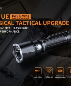 FENIX TK22UE HIGH-PERFORMANCE RECHARGEABLE FLASHLIGHT - 1600 LUMENS