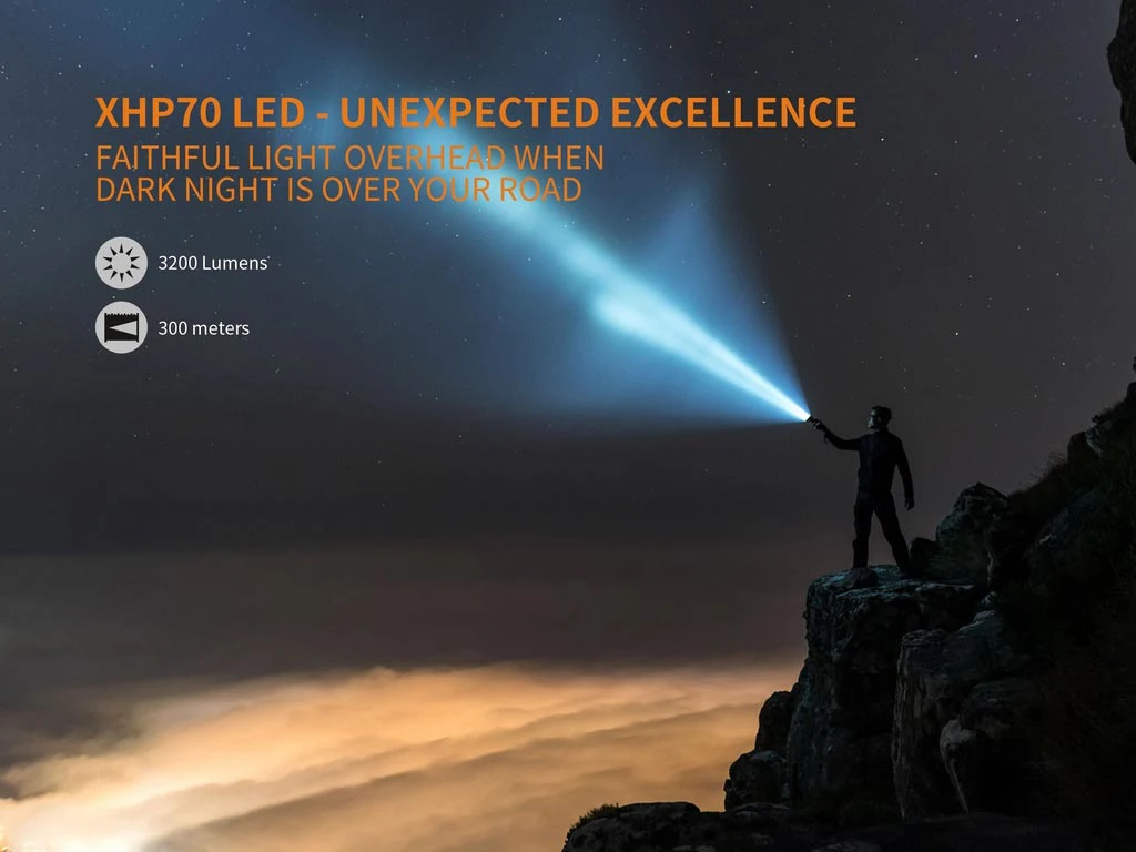 Flashlights FENIX TK35UE 2018 FLASHLIGHT - 3200 LUMENS 5 Flashlights FENIX TK35UE 2018 FLASHLIGHT - 3200 LUMENS