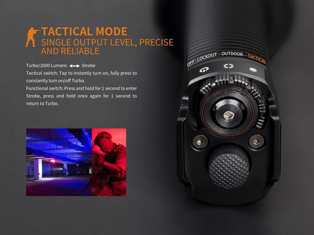 Flashlights FENIX TK35UE 2018 FLASHLIGHT - 3200 LUMENS 6 Flashlights FENIX TK35UE 2018 FLASHLIGHT - 3200 LUMENS