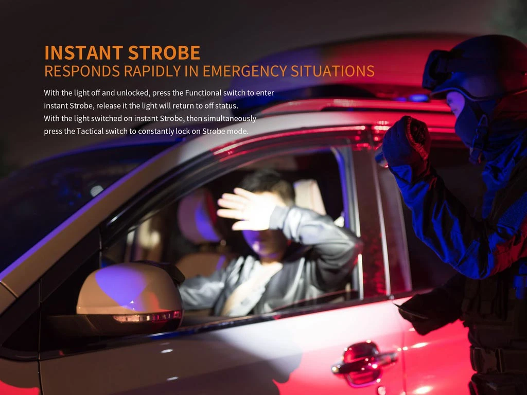 Flashlights FENIX TK35UE 2018 FLASHLIGHT - 3200 LUMENS 10 Flashlights FENIX TK35UE 2018 FLASHLIGHT - 3200 LUMENS