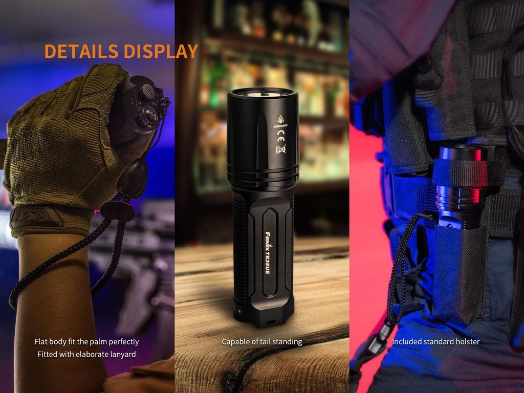 Flashlights FENIX TK35UE 2018 FLASHLIGHT - 3200 LUMENS 11 Flashlights FENIX TK35UE 2018 FLASHLIGHT - 3200 LUMENS