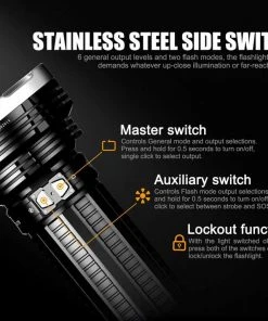 FENIX TK75 2018 FLASHLIGHT - 5100 LUMENS