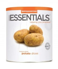 Emergency Essentials Freeze Dried Potato Dices - Large Can Food & Food Storage