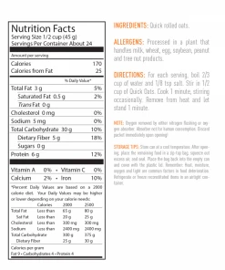 Emergency Essentials Quick Oats Large Can