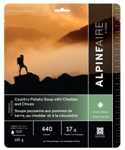 AlpineAire Country Potato Soup With Cheddar And Chives Backpacking Meals