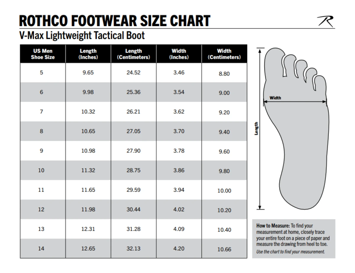 Rothco Waterproof V-Max Lightweight Tactical Boots - AR 670-1 Coyote Brown 3 Rothco Waterproof V-Max Lightweight Tactical Boots - AR 670-1 Coyote Brown