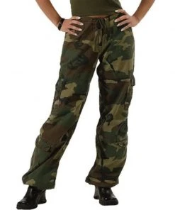 Rothco Women's Camo Vintage Paratrooper Fatigue Pants