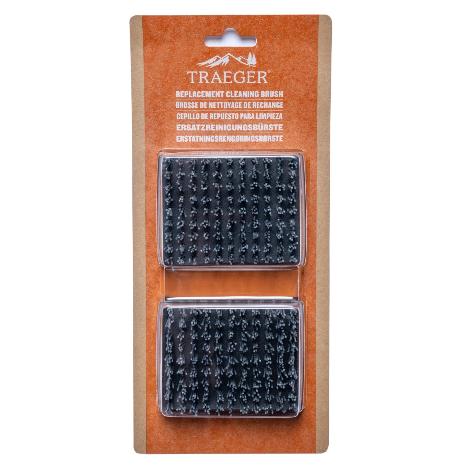 TRAEGER 2 PACK REPLACEMENT BBQ CLEANING BRUSH Traeger Accessories 1 TRAEGER 2 PACK REPLACEMENT BBQ CLEANING BRUSH Traeger Accessories