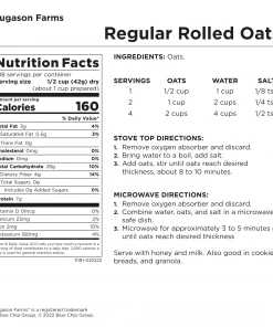 Augason Farms Regular Rolled Oats