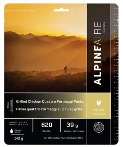 AlpineAire Grilled Chicken Quattro Formaggi Pasta Backpacking Meals
