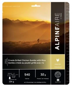 Backpacking Meals AlpineAire Creole Grilled Chicken Gumbo With Rice