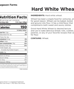 Augason Farms Hard White Wheat