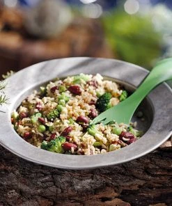 Happy Yak Sunny Rice Salad With Broccoli And Red Kidney Beans Food & Food Storage