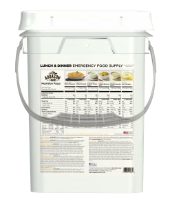Augason Farms Emergency Food Supply Lunch & Dinner Pail