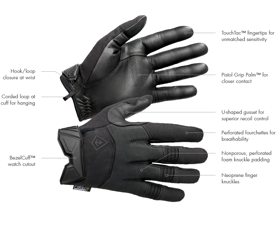 FIRST TACTICAL MEN'S MEDIUM DUTY PADDED GLOVE 6 FIRST TACTICAL MEN'S MEDIUM DUTY PADDED GLOVE