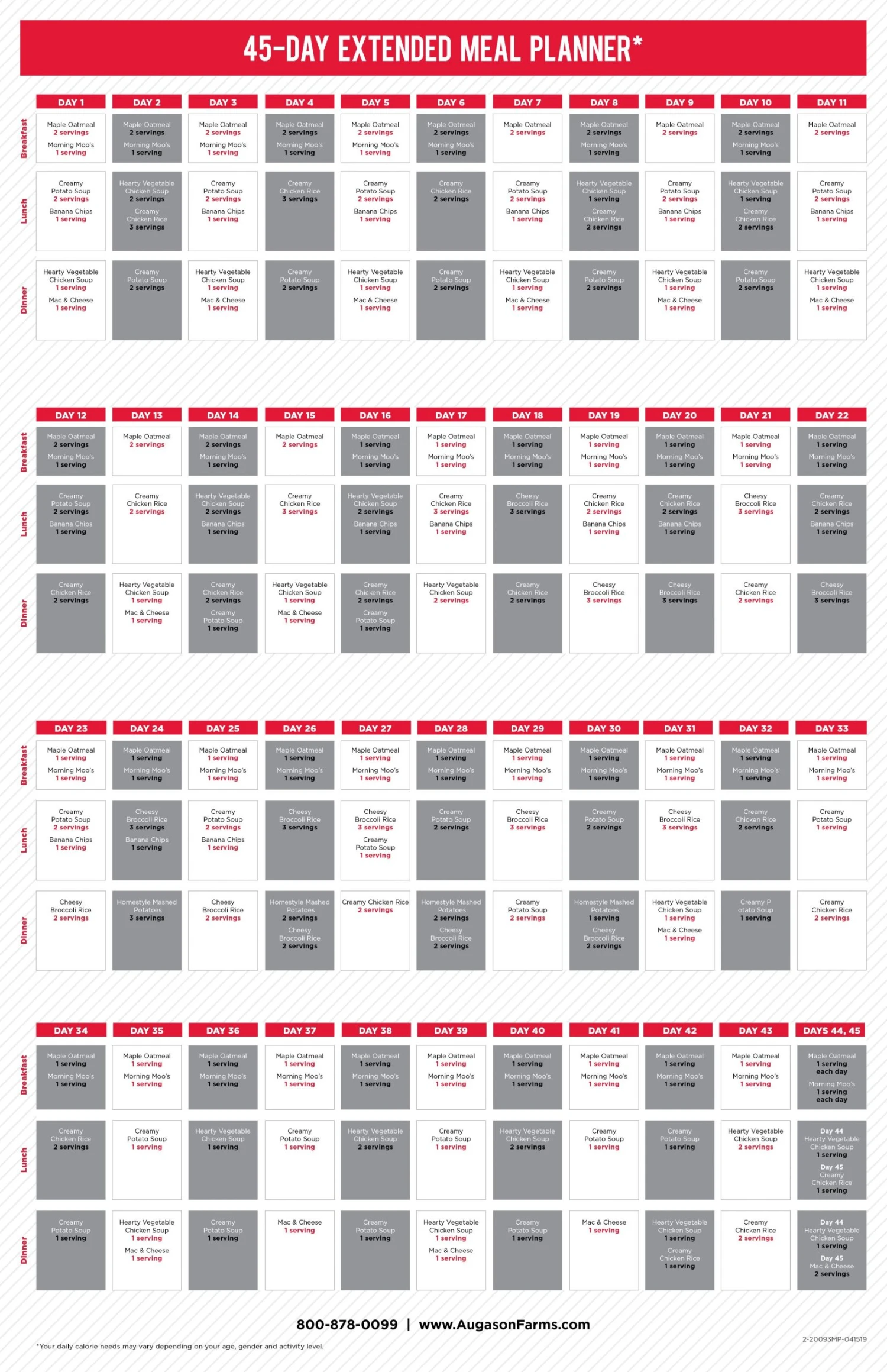 Augason Farms 6-Month Emergency Food Supply 17 Augason Farms 6-Month Emergency Food Supply