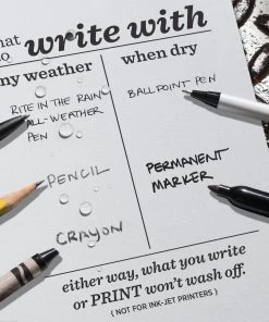 Rite In The Rain All Weather Golf Notebook, 3.5 In. X 6 In. Waterproof Notebooks 16 Rite In The Rain All Weather Golf Notebook, 3.5 In. X 6 In. Waterproof Notebooks