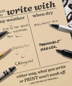 Rite In The Rain Weatherproof Bulk Copier Paper 8.5 In. X 11 In. 500 Sheets - 20#