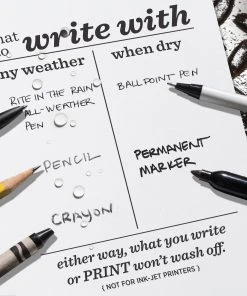 Rite In The Rain Weatherproof Card Stock, 5 In. X 7 In.