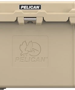 Coolers Pelican 80QT Elite Wheeled Cooler - Tan/Orange