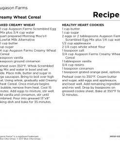 Augason Farms Creamy Wheat Cereal Food & Food Storage 17 Augason Farms Creamy Wheat Cereal Food & Food Storage