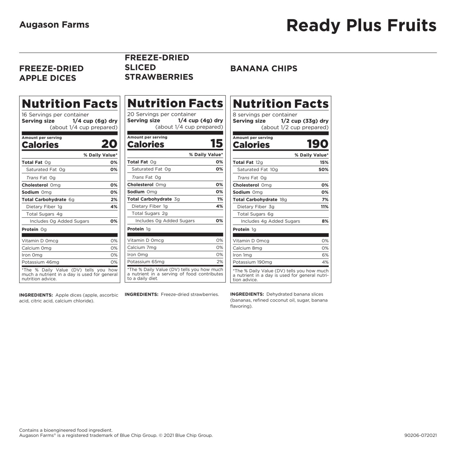 Augason Farms Fruit Variety Pouch Food & Food Storage 8 Augason Farms Fruit Variety Pouch Food & Food Storage