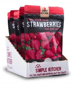 ReadyWise Simple Kitchen Freeze-Dried Strawberries - 6 Pack 7 ReadyWise Simple Kitchen Freeze-Dried Strawberries - 6 Pack