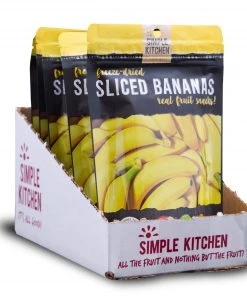ReadyWise Simple Kitchen Freeze-Dried Bananas - 6 Pack Food & Food Storage