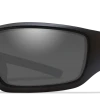 WILEY X CENSOR - Black Ops Filter 8 Polarized Smoke Grey With Matte Black Frame
