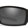 WILEY X TWISTED - Black Op Filter 8 Polarized Smoke Grey With Matte Black Frame
