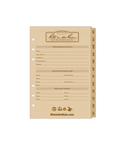 Rite In The Rain Weatherproof Daily Calendar Set, 5 In. X 7 In.
