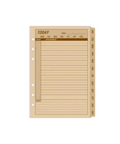 Rite In The Rain Weatherproof Daily Calendar Set, 5 In. X 7 In. 9 Rite In The Rain Weatherproof Daily Calendar Set, 5 In. X 7 In.