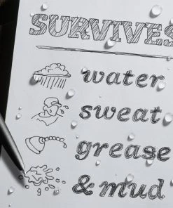 Waterproof Notebooks Rite In The Rain Weatherproof Loose Leaf Paper 4.625 In. X 7 In. 100 Pattern Sheets - 32# 15 Waterproof Notebooks Rite In The Rain Weatherproof Loose Leaf Paper 4.625 In. X 7 In. 100 Pattern Sheets - 32#