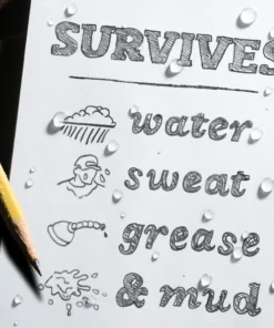 Rite In The Rain Weatherproof Side Spiral Notebook, 4.625 In. X 7 In. CERT Field Operator's Guide FOG Waterproof Notebooks