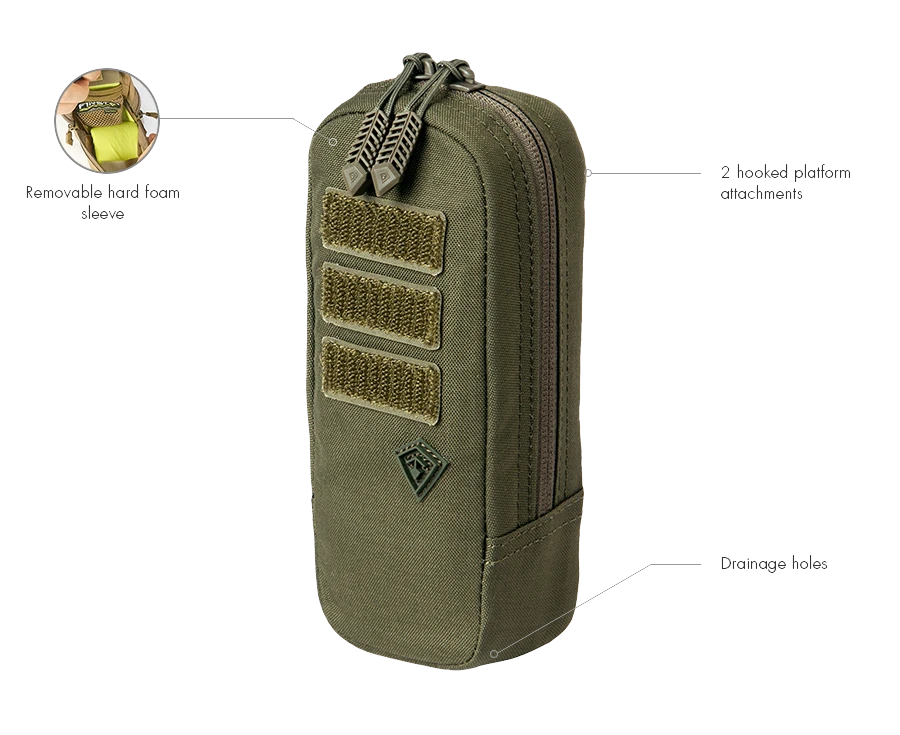 FIRST TACTICAL TACTIX SERIES EYEWEAR POUCH 3 FIRST TACTICAL TACTIX SERIES EYEWEAR POUCH