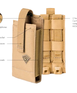 FIRST TACTICAL TACTIX SERIES MEDIA POUCH - MEDIUM Pouches